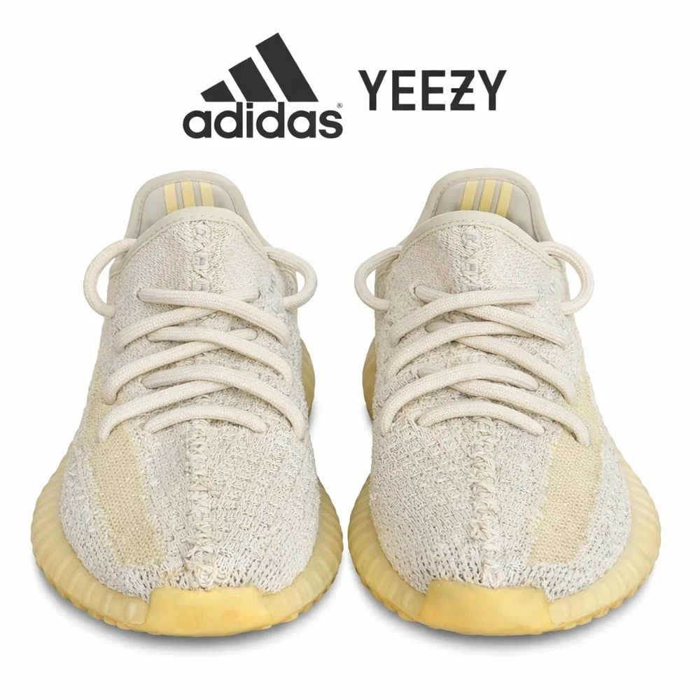 Adidas Yeezy Boost 350 V2 Cream White Sneakers Size 6.5 Kanye West